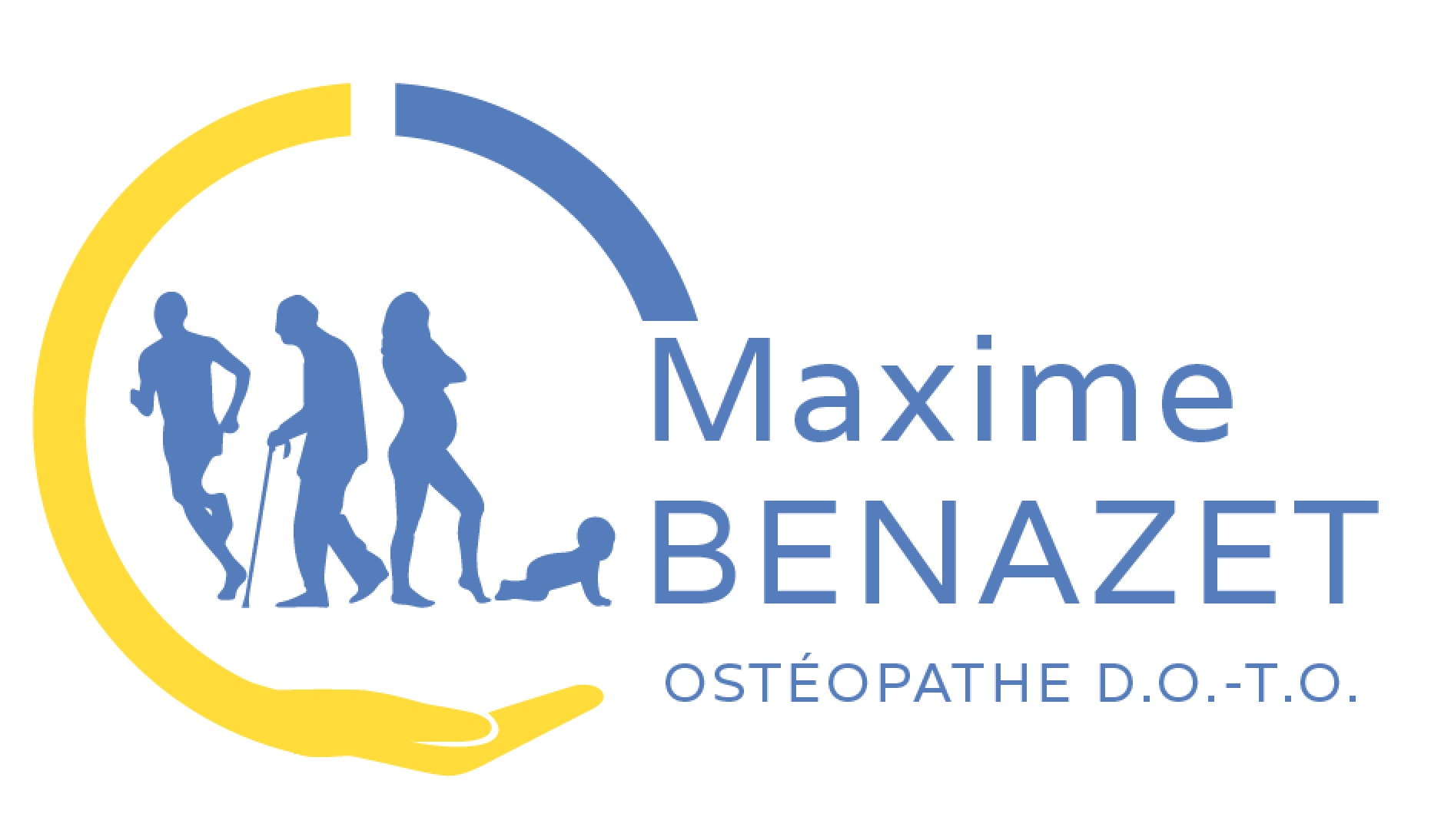 Osteopathe osteopathie lherm benazet maxime logo benazet